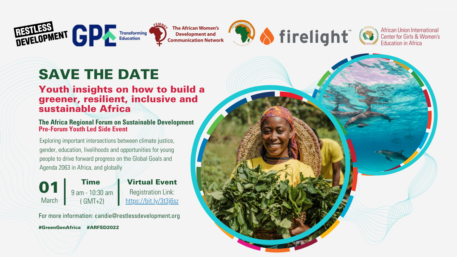 Youth insights on how to build a green, resilient, inclusive and sustainable Africa flyer Youth insights on how to build a green, resilient, inclusive and sustainable Africa flyer