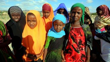 Girls in Somaliland, Somalia. Credit: UNICEF/Hana Yashimoto