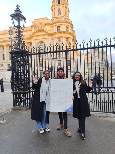 Youth leaders hold open letter to UK political party leaders Youth leaders hold open letter to UK political party leaders
