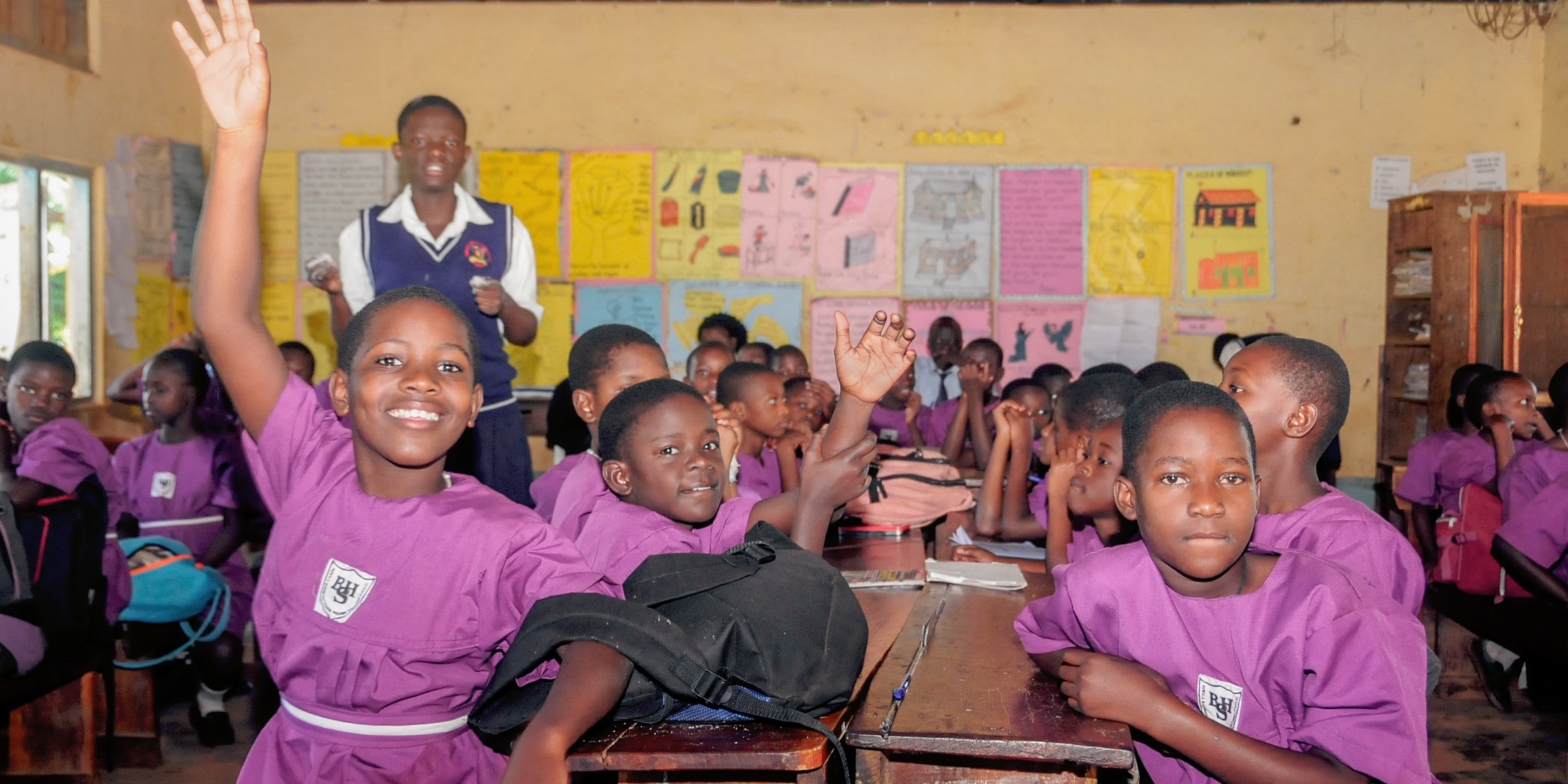 School children in Uganda. Credit: UTSEP/MoES Uganda/GPE