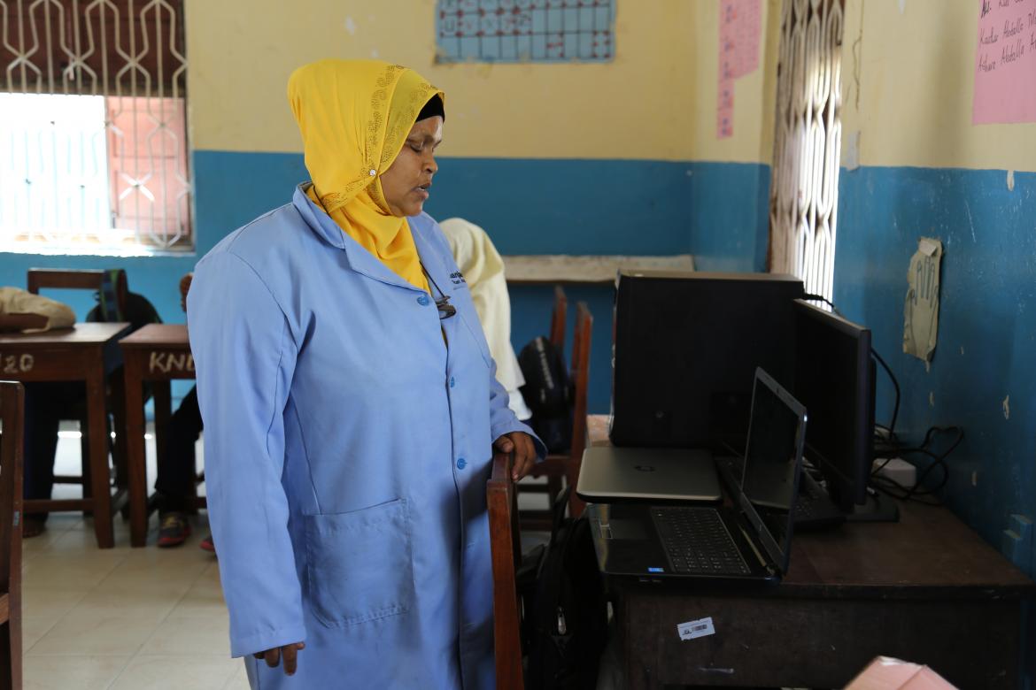 Kanthar Abdalla Mdid is one of the inclusive education teachers. Kanthar Abdalla Mdid is one of the inclusive education teachers.